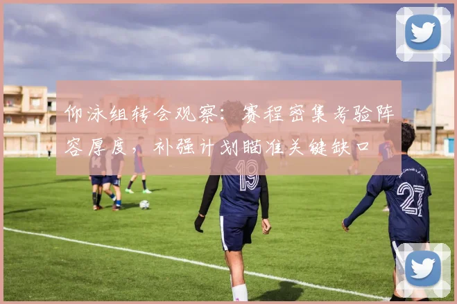 仰泳组转会观察：赛程密集考验阵容厚度，补强计划瞄准关键缺口